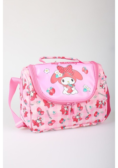 X Dekomus Lisanslı My Melody Yeni Sezon Sweet Berry Collection Termoslu Beslenme Çantası Açık Gri