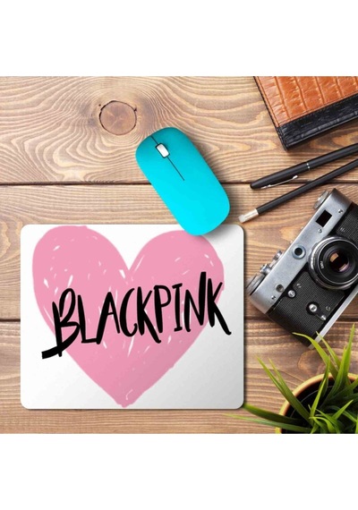 Blackpink Black Pink Kalp Mouse Pad Mousepad