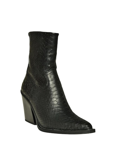 Fox Shoes V654080311 Siyah Kroko Baskılı Hakiki Deri Western Kovboy Kadın Bot Siyah-Kroko Baskı Fox Shoes V654080311 Siyah Kroko Baskılı Hakiki Deri Western Kovboy Kadın Bot Siyah-Kroko Baskı