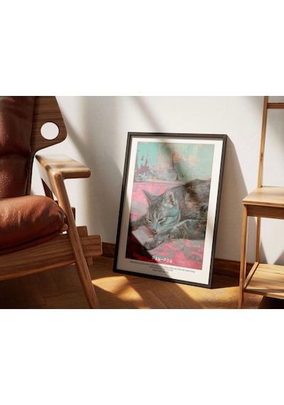 Paw-pow No:14 Art Print