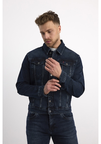 Vigoss Actıon Erkek Denim Ceket 96234-73540 Mavi - Siyah