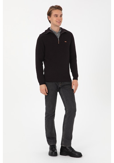 U.s. Polo Assn. Erkek Siyah Kazak /triko 50317171-vr046 Siyah