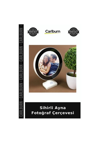 Sihirli Ayna Fotoğraf Çerçevesi Oda Süsü Özel Gün Hediyesi Şık Aksesuar