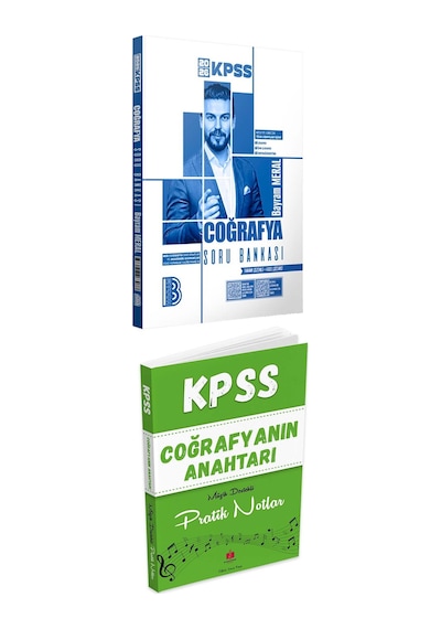 2026 Kpss'nin Anahtarı Coğrafya Pratik Notlar + Benim Hocam Coğrafya Soru Bankası