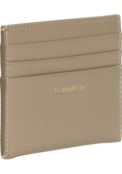 Calvin Klein Emblem Hw Cardholder Kahverengi