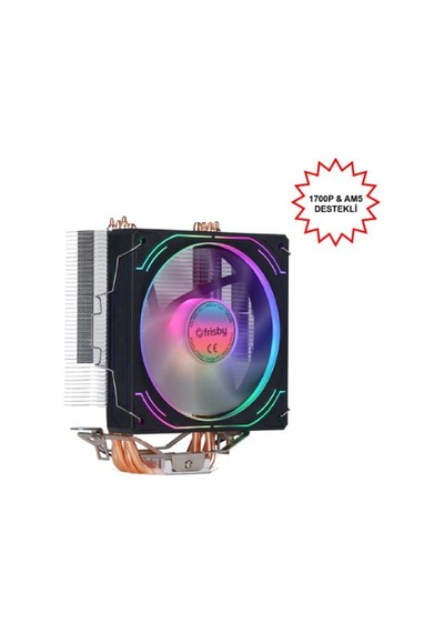 Frisby Fcl-f1334c Intel 1366-115x-1200-1700-amd Am2-am2+-am3-am4-am5 Cpu Fanı Kdo