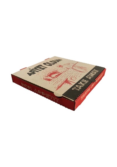 Karton Pizza Kutusu 30x30 Cm 100 Adet