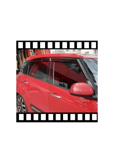 Fiat 500L Mügen Cam Rüzgarlığı 2012 - 2018 Arası 4 Lü Takım N11.13040