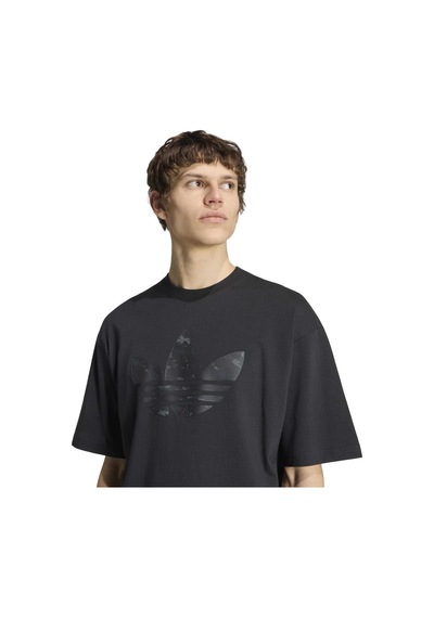 Black Adidas Erkek Günlük T-shirt Camo Tee Infi Ia5931 siyah