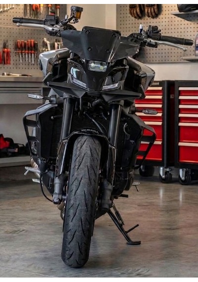 Yamaha Mt-09 Uyumlu Aerodinamik Yan Grenaj Aksesuar Seti Siyah