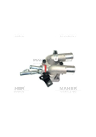 MAHER 9818 Termostat Kapak Komple Alt Üst Accent 06= Era Benzinli