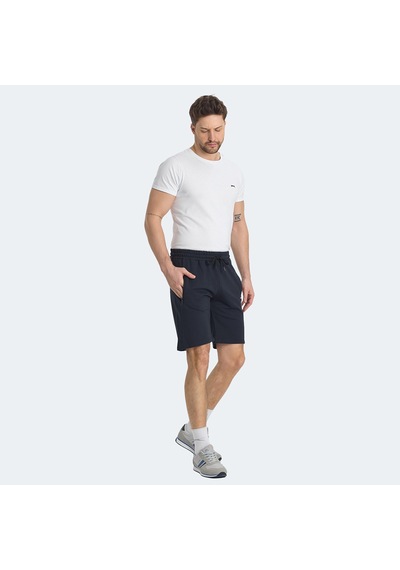 Slazenger OVER 2 li Set Erkek  Lacivert - Koyu Gri Şort