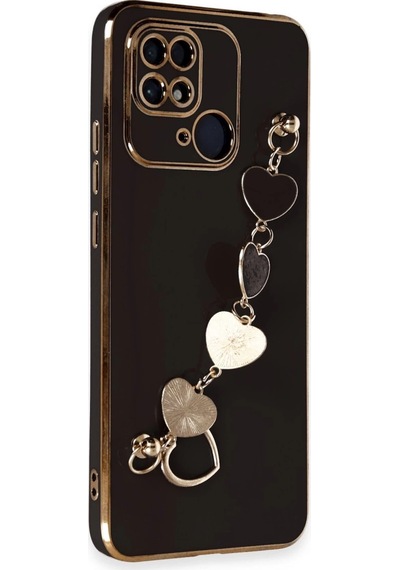 Xiaomi Redmi 10c Kılıf Esila Silikon - Siyah Düz Renkli