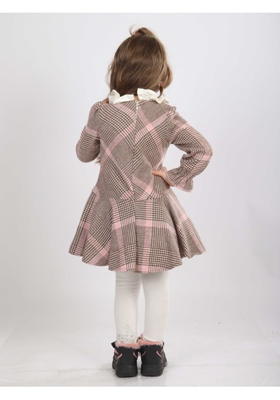 Xo Kids Kız Çocuk Elbise 1-5 Yaş 4815 Pembe