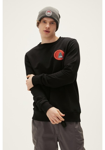 Bad Bear 22.02.12.008 Bonfıre Crewneck Erkek Crewneck Sweat Shirt Çok Renkli Bad Bear 22.02.12.008 Bonfıre Crewneck Erkek Crewneck Sweat Shirt Çok Renkli