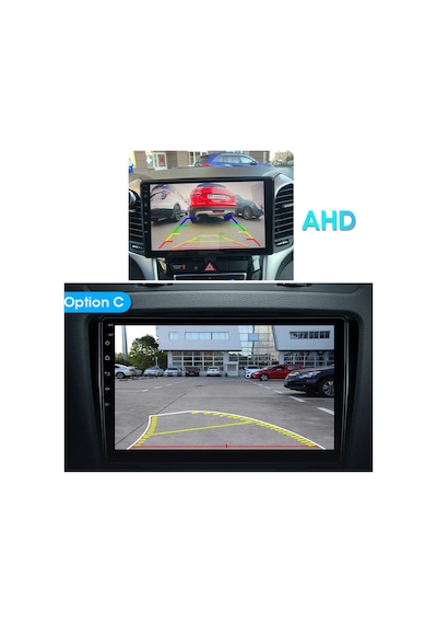 Geri Görüş Park Kamerası 1080p Ahd 170 Derece Balık Gözü Ahd-cvbs Park Çizgili Su Geçirmez Mantar