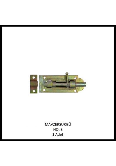 Mavzer Sürgü No: 08 Sarı