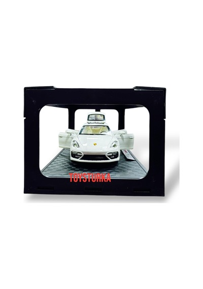 1:24 Metal Model Koleksiyon Araba Porsche Beyaz 21 Cm Cz127b