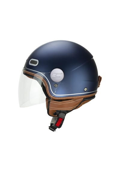 Cgm 191v Pix Vintage Blu Argento Satinato Lunga Açık Kask Mavi
