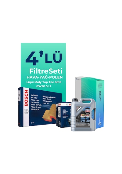 Mercedes Glb200 Benzin Filtre Bakım Seti Liqui Moly Motor Yağlı 2020-2025 4 Lü 8200BKMFLSHNGFL16635