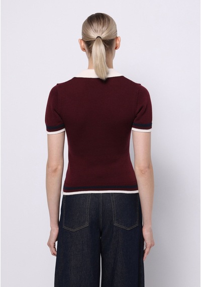 Colin's Colins Slim Fit Kadın Bordo Kazak Cl1075511 Q1.v1 Brd Bordo