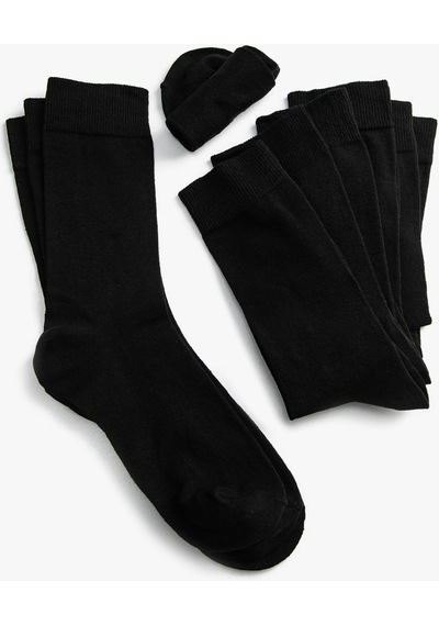 Koton Basic 10'lu Soket Çorap Seti Siyah 3sam80021aa 3SAM80021AA999 Siyah