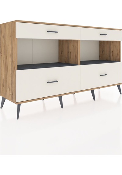 Hyperion Konsol 2 Raflı 4 Çekmeceli 176x44x99 Çam-antrasit/aytaşı Atlas Çam/antrasıt - Atlas Çam Hyperion Konsol 2 Raflı 4 Çekmeceli 176x44x99 Çam-antrasit/aytaşı Atlas Çam/antrasıt - Atlas Çam