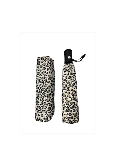 Marlux Leopar Desenli Otomatik Kdın Şemsiye Pudra 710062 Leopar