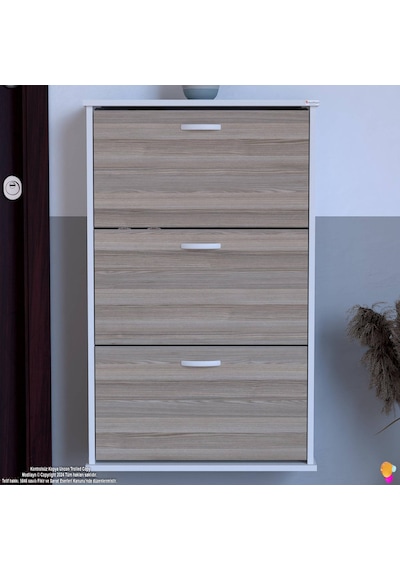 Eliusta Farel 72 Cm Genişlik 3 Kapaklı Ayakkabılık 72x114x26 Cm Cordoba Renk Kapı Önü/antre Ayakkabılık Cordoba Eliusta Farel 72 Cm Genişlik 3 Kapaklı Ayakkabılık 72x114x26 Cm Cordoba Renk Kapı Önü/antre Ayakkabılık Cordoba