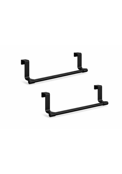 Microcase Mutfak Dolabından Havluluk Askılığı 24 Cm 2 Adet Al5714 Siyah