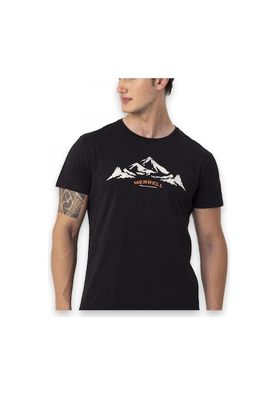 Merrell Taurus M Kısa Kollu Siyah Erkek T-Shirt Siyah