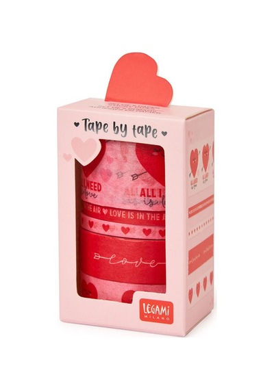 Legami Mini 5li Kağıt Bandı Heart K099265