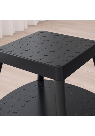 Ikea Haddarp Basamaklı Tabure, Siyah-gri