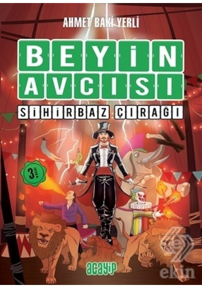 Beyin Avcısı 3-Sihirbaz Çırağı - Ahmet Baki Yerli - Acayip