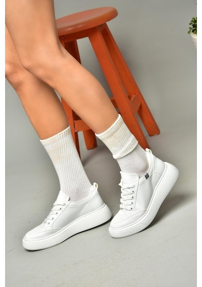 Fox Shoes S274048409 Beyaz Kadın Spor Ayakkabı Sneakers Beyaz