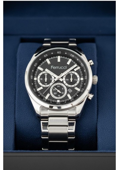 Ferrucci Fc 1025 03616m.02 Erkek Kol Saati Metalik Gri