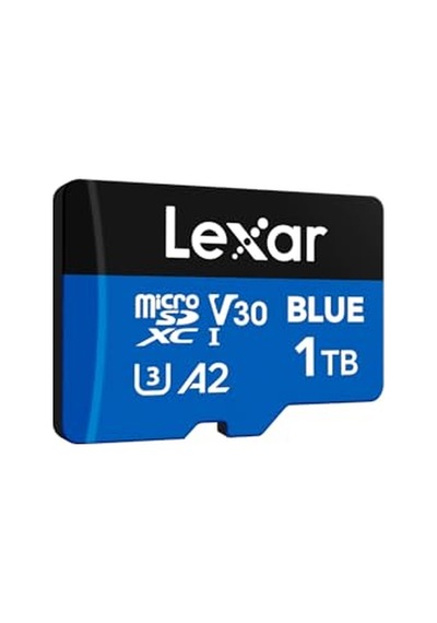 Lexar Mavi Mikro Sd Kart 1 Tb, 160 Mb/s'ye Kadar Okuma, Microsdxc Uhs-ı Kart, Sınıf 10, U3, V30, A2, Full Hd Ve 4k Video, Akıllı Telefonlar/tabletler/aksiyon Kameraları İçin Yüksek Hızlı Hafıza Kartı Lexar Mavi Mikro Sd Kart 1 Tb, 160 Mb/s'ye Kadar Okuma, Microsdxc Uhs-ı Kart, Sınıf 10, U3, V30, A2, Full Hd Ve 4k Video, Akıllı Telefonlar/tabletler/aksiyon Kameraları İçin Yüksek Hızlı Hafıza Kartı