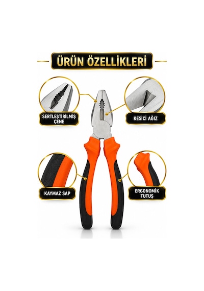 Pense 180 Mm Genel Amaçlı Kullanım