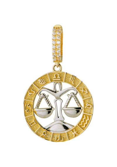 Terazi Burç Altın Charm 2,83 Gr-6488