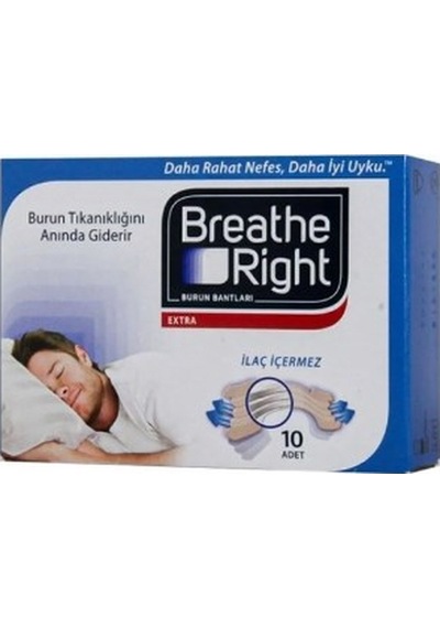 Breathe Right Extra Burun Bandı 10'lu
