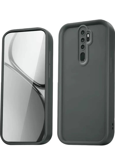 Durukar Redmi Note 8 Pro Kılıf Viera Silikon - Gri