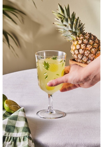 Karaca Pina Akrilik Kadeh 400 ml Şeffaf