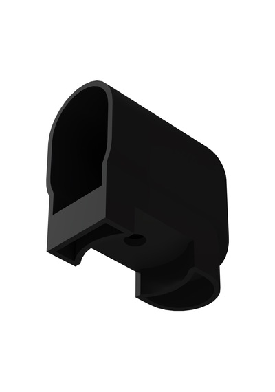 Cateksss 32x50 Mm Elips Izgara Pabuç Ayarlı Boş Siyah - 55 Li Paket
