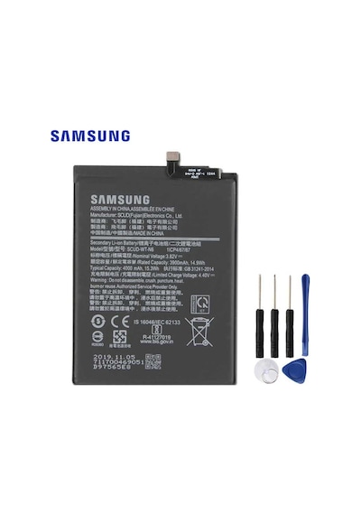 Samsung Uyumlu Galaxy A10S Sm-A107Fzbdtur Batarya Pil + Tamir Seti