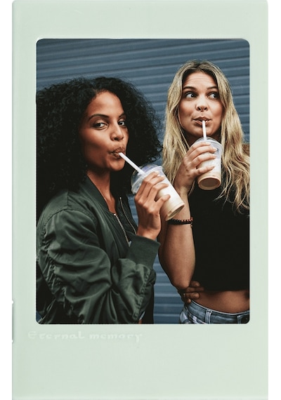 Fujifilm Instax Mini 12 Fotoğraf Makinesi + Fotoğraf Çerçeve Yeşil