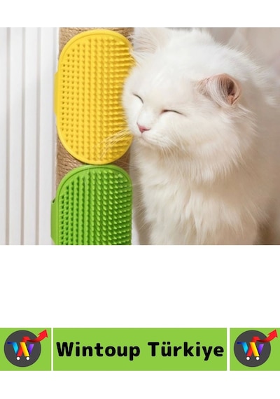 Ergonomik Evcil Hayvan Yumuşak Esnek Zararsz Masaj Pet Kedi Köpek Silikon Tüy Toplama Yıkama Fırçası