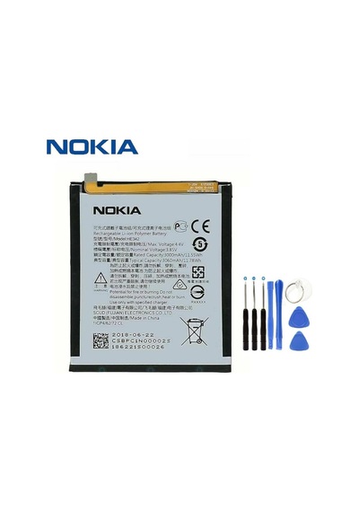 Senalstore Nokia X6 2018 6.1 Plus Pil Batarya Ve Tamir Seti He342