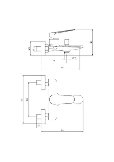 Eca Ar Fast 102102529 Banyo Bataryası Krom