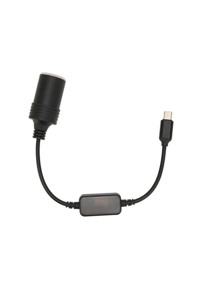 Duokon Araç Çakmak Güç Adaptörü 5v Usb C - 12v Usb C Çakmak Dönüştürücü Telefon Gps