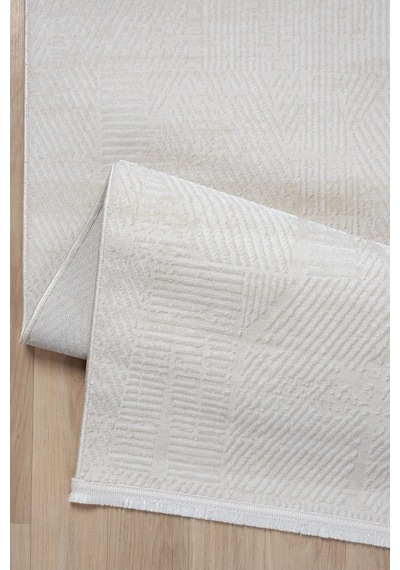 Kreasyon Halı Kadifem Kd003 Krem Yolluk